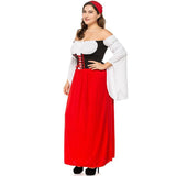 BFJFY Plus Size Swiss Miss Adult Women Beer Girl Costume - bfjcosplayer