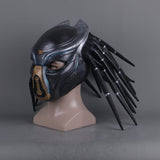 Predator Cosplay Latex Helmet Glove Halloween Props