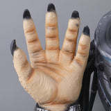 Predator Cosplay Latex Helmet Glove Halloween Props