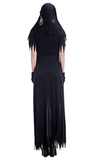 BFJFY Womens Dreadful Zombie Nuns Costume Halloween Cosplay Fancy Dress - bfjcosplayer