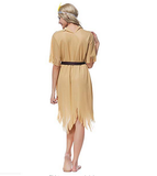 BFJFY Women Ladies Indian Wild Fancy Dress Costume Indian Squaw Fancy Dress Costume - bfjcosplayer