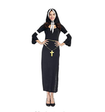 BFJFY Women Halloween Sexy Nuns Cosplay Costume - bfjcosplayer