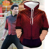 Shang Chi Cosplay Hoodie Sweatshirt Halloween Costume