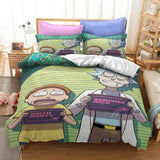Rick And Morty Bedding Set Cosplay Duvet Cover