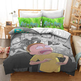 Rick And Morty Bedding Set Cosplay Duvet Cover