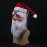 Santa Claus Christmas Mask Cosplay Helmet Halloween Props