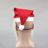 Santa Claus Mask Breathable Half Face Mask Halloween Christmas Masquerade Fancy Party Cosplay Prop