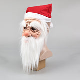 Santa Claus Mask Breathable Half Face Mask Halloween Christmas Masquerade Fancy Party Cosplay Prop