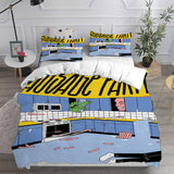 Sausage Party Bedding Sets Bed Quilt Cover Pillow Case Halloween Cosplay Comforter Sets