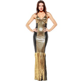BFJFY Scintillating Exotic Scene Adult Women's Fantasitic Cleo Egyptian Queen Grand Party Costume - bfjcosplayer