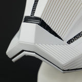 Star Wars 9 The Rise of Skywalker Sith Trooper White PVC Helmet Cosplay Halloween Mask - bfjcosplayer