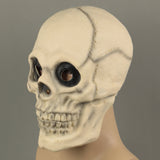 Skull Skeleton Cosplay Natural Latex Helmet Horrible Halloween Props