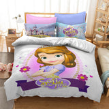 Snow White Cosplay Bedding Set Duvet Cover Halloween Bed Sheets