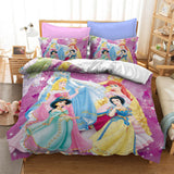 Snow White Cosplay Bedding Set Duvet Cover Halloween Bed Sheets