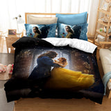 Snow White Cosplay Bedding Set Duvet Cover Halloween Bed Sheets