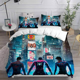 Spider-Man Bedding Sets Cosplay Peter Parker Duvet Cover Halloween Comforter Sets