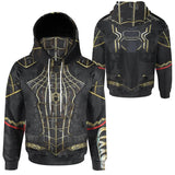 Spider-Man No Way Home Hoodie Cosplay Sweater Halloween Costume