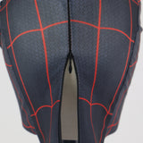 Spider Man Miles Morales Cosplay Knitted Fabric Helmet Halloween Prop