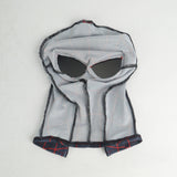 Spider Man Miles Morales Cosplay Knitted Fabric Helmet Halloween Prop