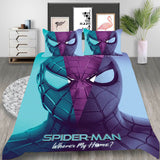 Spider Man No Way Home Cosplay Bedding Set Duvet Cover Halloween Bed Sheets