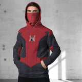 Spider Man Peter Parker Hoodie Cosplay Sweater Halloween Costume
