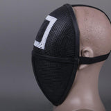 Squid Game Black Mask Cosplay Latex Helmet Halloween Props