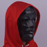 Squid Game Cosplay Latex Helmet Halloween Props