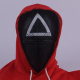 Squid Game Cosplay Latex Helmet Halloween Props