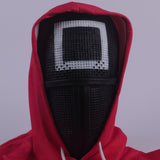 Squid Game Cosplay Latex Helmet Halloween Props