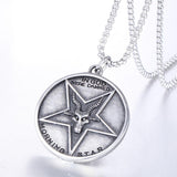 Stainless steel Jesus handmade pendant Titanium steel pendant popular props - bfjcosplayer