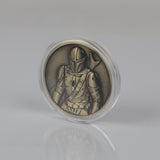 Star Wars The Mandalorian Collect Coin Bounty Hunter Boba Fett Baby Yoda Coin Metal  Accessories Prop