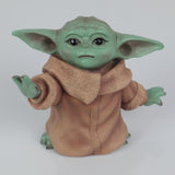 Star Wars The Mandalorian The Child Baby Yoda Action Figure Collection Toy Resin Star Wars Accessories Prop