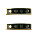 Star Trek Badge The Next Generation Four Star Admiral Rank Pin Set of 2 Handmade Pin Star Trek Badge Cosplay Halloween