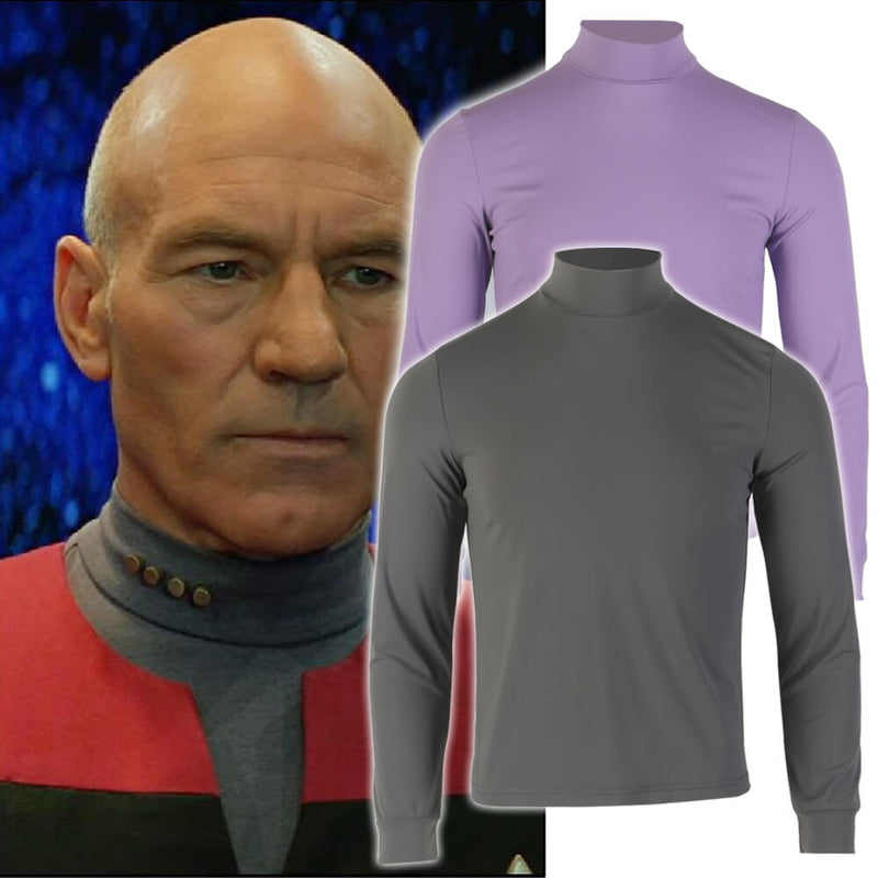ST First Contact Undershirt Deep Space Nine Picard Cosplay Uniform