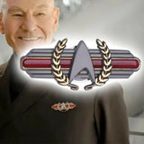 Star Trek Picard 2 Admiral Magnet Badge Pins Props Starfleet Brooches Accessories