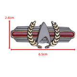 Star Trek Picard 2 Admiral Magnet Badge Pins Props Starfleet Brooches Accessories