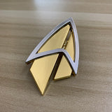 Star Trek Admiral JL Picard The Next Generation Gold Badge