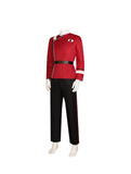 Star Trek Spock Uniform Set Long Sleeve Top Starfleet Cosplay Costumes for Men