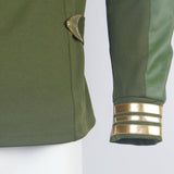 Star Trek Strange New Worlds Captain Pike Uniforms Green Top Shirts Costumes