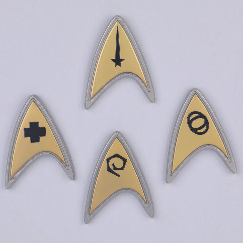 ST Strange New Worlds Magnet Badges Commander Engineer Science Brooches Pins For Cosplay