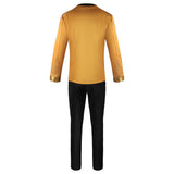 Star Trek: Strange New Worlds Spock Uniforms Long Sleeve Top Pants Set Starfleet Cosplay Costumes for Men