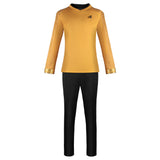 Star Trek: Strange New Worlds Spock Uniforms Long Sleeve Top Pants Set Starfleet Cosplay Costumes for Men
