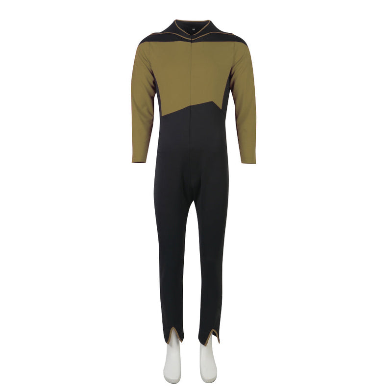 ST The Next Generation Jean-Luc Picard Jumpsuit Cosplay Costume Flying Suit