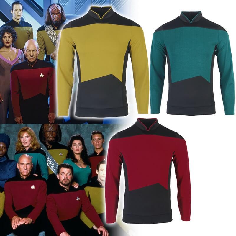ST The Next Generation Uniform Picard Cosplay Costume