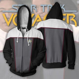 Star Trek Voyager Cosplay Hoodie Sweatshirt Halloween Costume