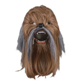 Star Wars Chewbacca Mouth Move Cosplay Latex Helmet Halloween Props