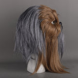 Star Wars Chewbacca Mouth Move Cosplay Latex Helmet Halloween Props