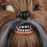 Star Wars Chewbacca Mouth Move Cosplay Latex Helmet Halloween Props