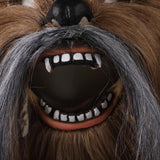 Star Wars Chewbacca Mouth Move Cosplay Latex Helmet Halloween Props