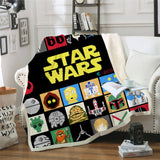 Star Wars Cosplay Blanket Halloween Bedspread